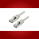 Cordon RJ45 Cat 6a F/UTP LSZH Beige - Prêt à l'emploi